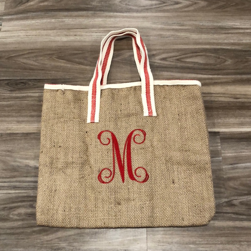 Monogrammed bag “M”